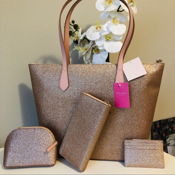 Kate Spade Joeley Tote, Cosmetic case & 2 Wallets - Picture 3 of 8
